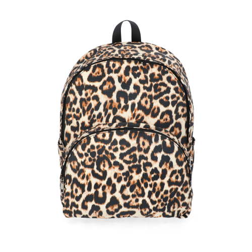 No Boundaries Women's Dome Backpack, Natural Leopard