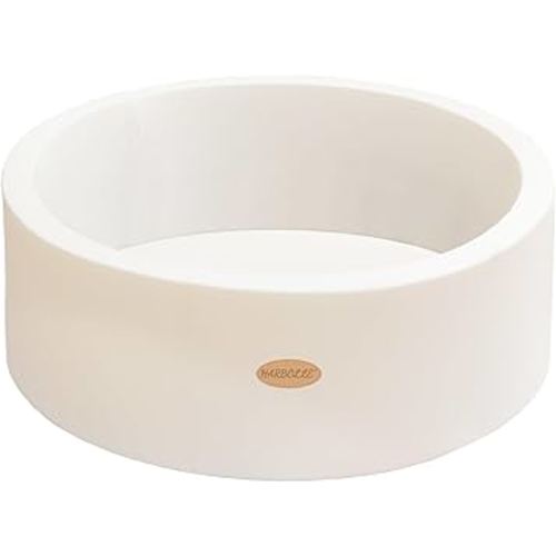 Amazon.com: HARBOLLE Baby Ball Pit 35.4" Soft Round Memory Foam Ball Pits NOT Included Balls Indoor Outdoor Playpen for Babies Toddlers Kids Great Gift for Girls Boys, White : Toys & Games