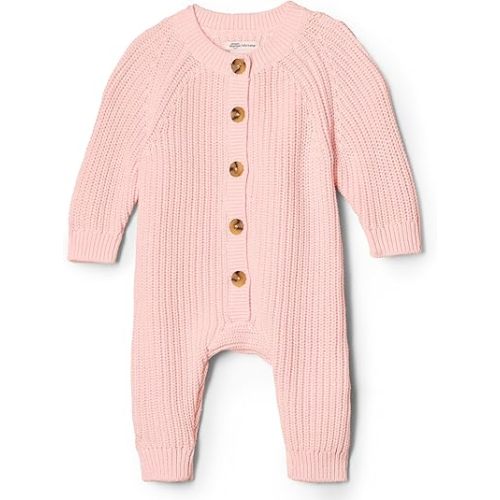 Amazon Essentials x Sofia Grainge Unisex Babies' Cotton Knit Playsuit