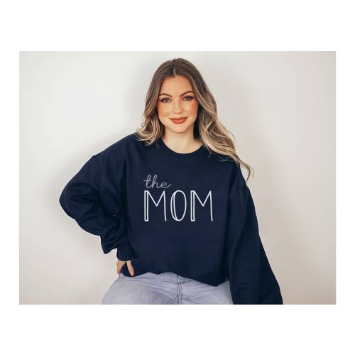 the MOM sweatshirt