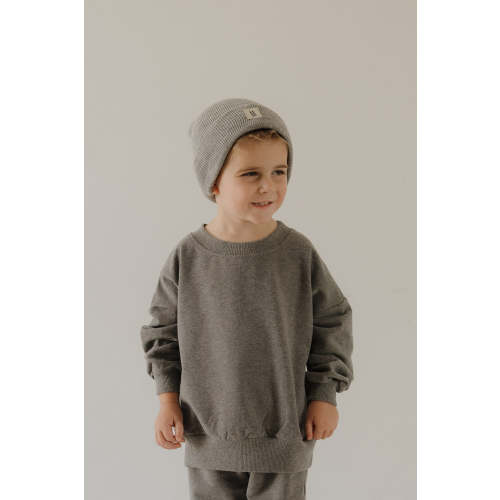 Child Sweat Set | Charcoal
