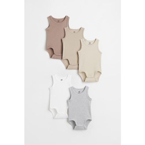 5-pack Cotton Bodysuits