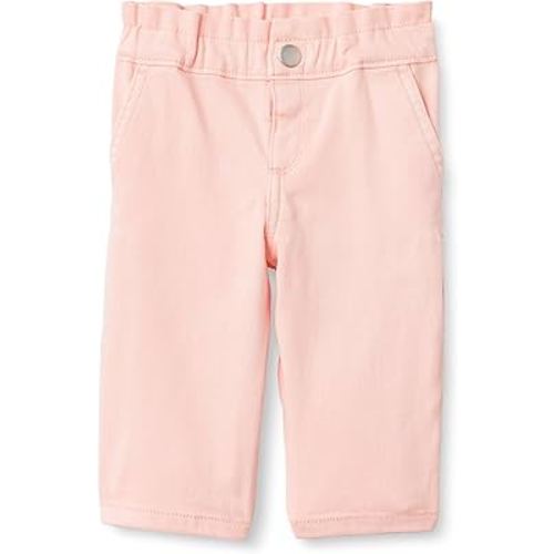 Amazon Essentials x Sofia Grainge Toddler and Baby Girls' Straight Leg Jean with Ruffle