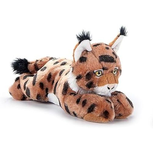 The Petting Zoo Bobcat Stuffed Animal Plushie, Gifts for Kids, Earth Keeperz Wildlife Animals, Zoologee Bobcat Plush Toy, 10 inches