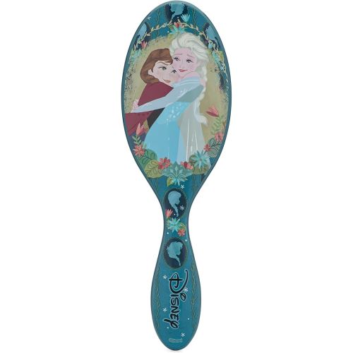 Wet Brush Original Detangler Hair Brush, Anna & Elsa (Disney Love), Ultra-Soft IntelliFlex Bristles, Detangling Bristles Glide Through Tangles (Wet Dry & Damaged Hair), Women & Men