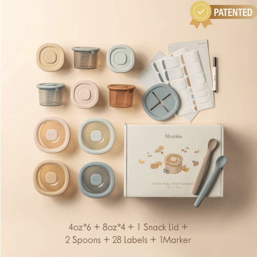 Silicone Baby Food Containers