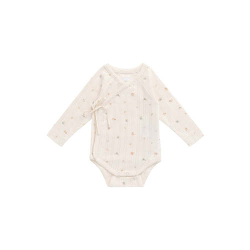 Organic Cotton Pointelle Marina Bodysuit - Sweet Magnolia Simple – Jamie Kay USA
