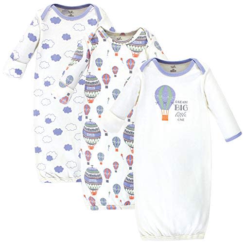Touched by Nature Unisex Baby Organic Cotton Gowns