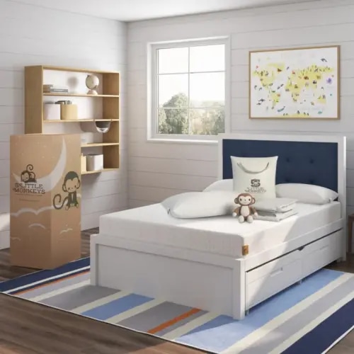 5 Little Monkeys 8" Cushion Firm Mattress Bundle | Costco