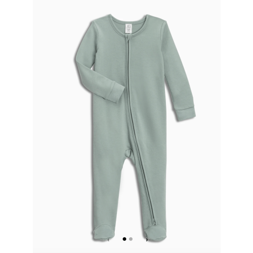 6-12 Months Peyton Zipper Sleeper - Tide