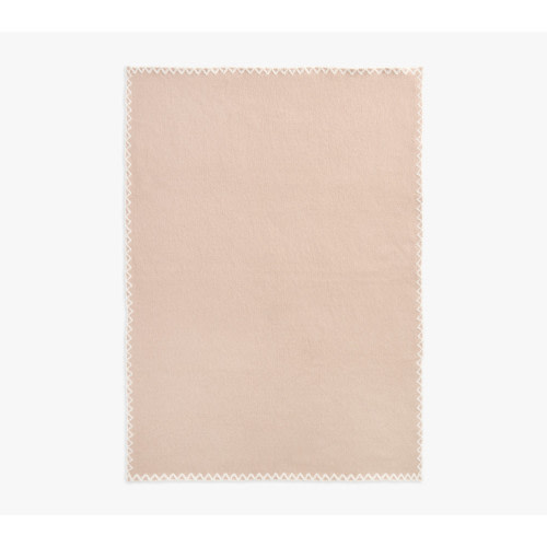 Cozy Jacquard Knit Baby Blanket