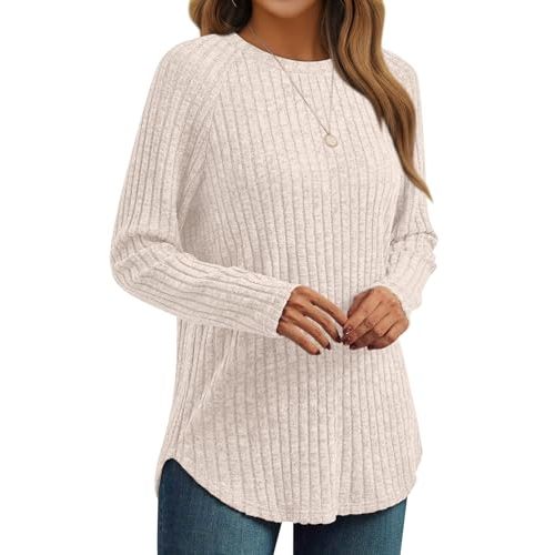 AUTOMET Womens Long Sleeve Shirts Fall Fashion Tops Blouses Dressy Sweaters Tunic Winter Clothes Casual Outfits