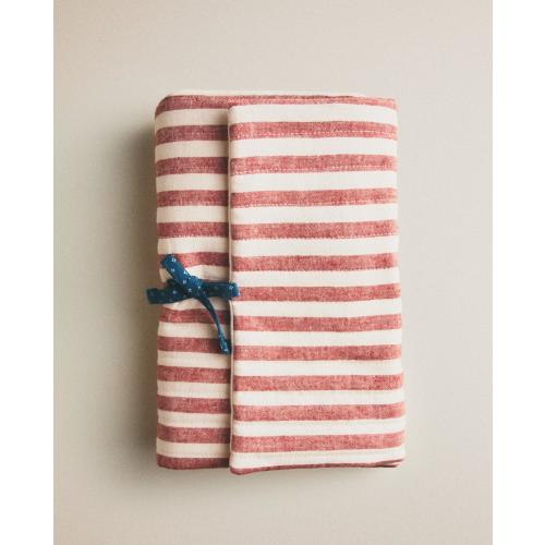 STRIPED PORTABLE BABY CHANGING MAT
