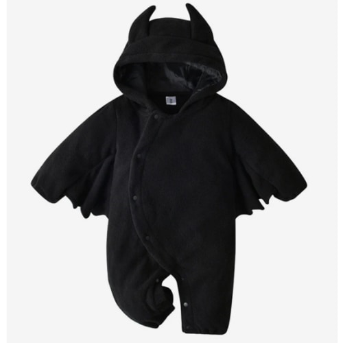 Bat Fleece Jumpsuit (Babies/Toddlers)