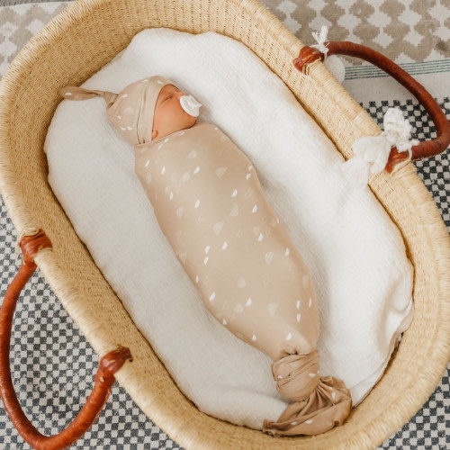Copper Pearl Atlas Hat and Swaddle Set - Atlas, 0-4 Months