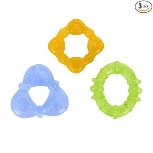 Bright Starts Chill & Teethe Water-Filled BPA-Free Baby Teething Toy, Ages 3 Months+