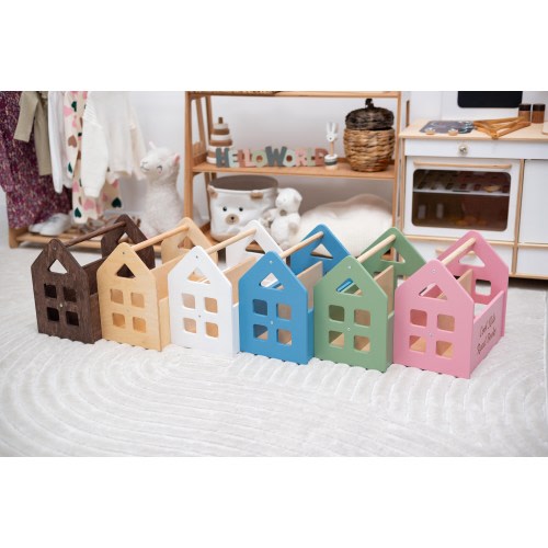 Custom Name Book Box,Toys Organization, Baby Birthday Gift, 1st Baby Gift Toddler Bookcase, Baby Book Lover Gift,  Storage For Books