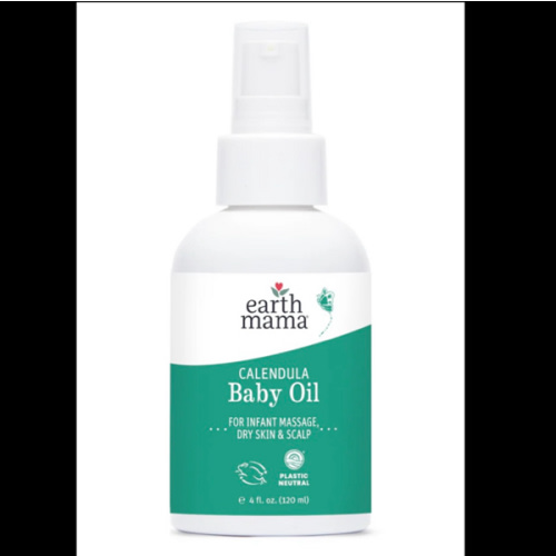 Calendula Baby Oil for Baby Massage | Earth Mama