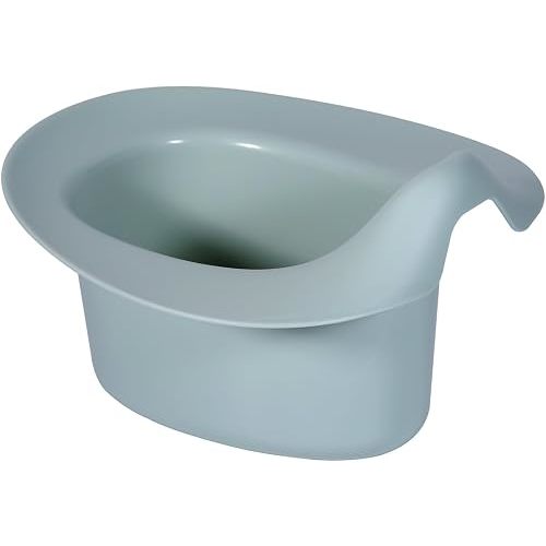 Kindsgut Elimination Communication Baby Potty – Ergonomic Infant Potty for Babies, Easy-Clean EC Potty with Splash Guard, Includes Printed EC Beginner Guide, Designed in Germany, aquamarine