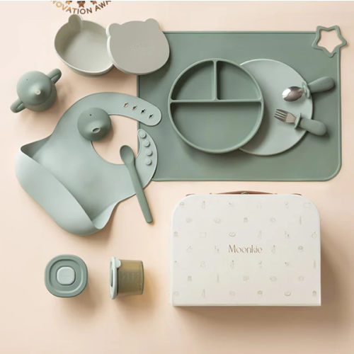 First Bites Gift Set (Sage/Mint)