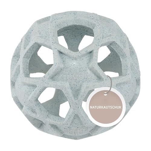 HEVEA Upcycled Star Ball Made from 100% Upcycled Natural Rubber Plant Based, Plastic-Free, Eco-Friendly, BPA-Free & FDA Approved