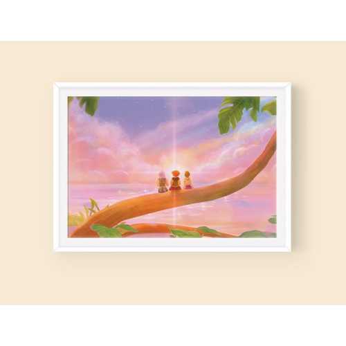 Kingdom Hearts Poster: Destiny Islands