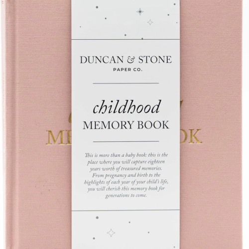 Duncan & Stone childhood memory book