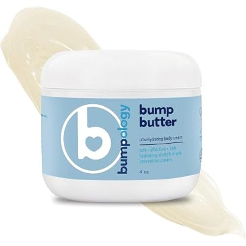 Bumpology Bump Butter, Hydrating Balm for Pregnancy, Stretch Marks, 4 oz
