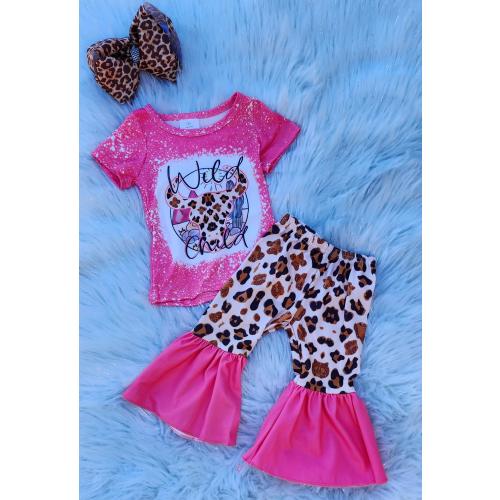 Boho Wild Child Bell Bottom Set