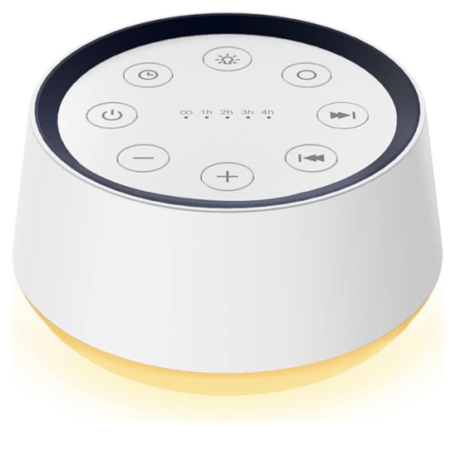 Brown Noise Sound Machine with 30 Soothing Sounds 12 Colors Night Light White Noise Machine for Adults Baby Kids Sleep Machines Memory Function 36 Volume Levels 5 Timers for Home Office Travel