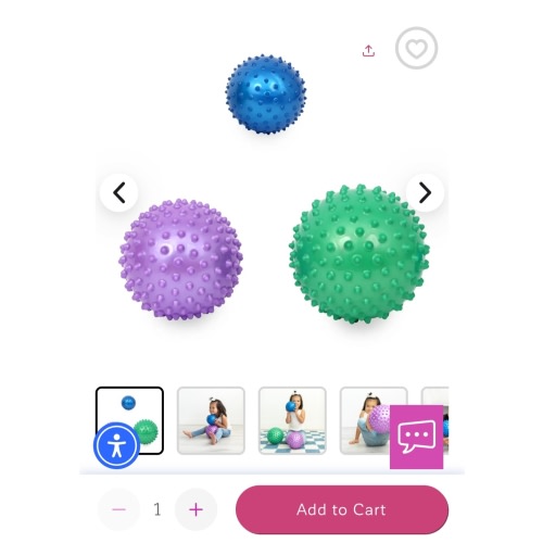 Spiky Tactile Balls