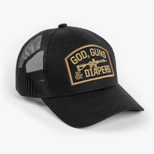 God, Guns and Diapers Low Pro Hat by TBG – Tactical Baby Gear