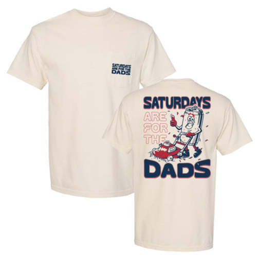 Saturdays Are For The Dads Mow Pocket Tee