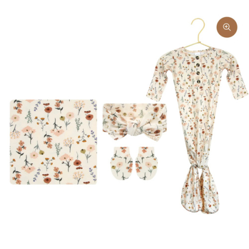 Rachel Newborn Headband Bundle (Gown)