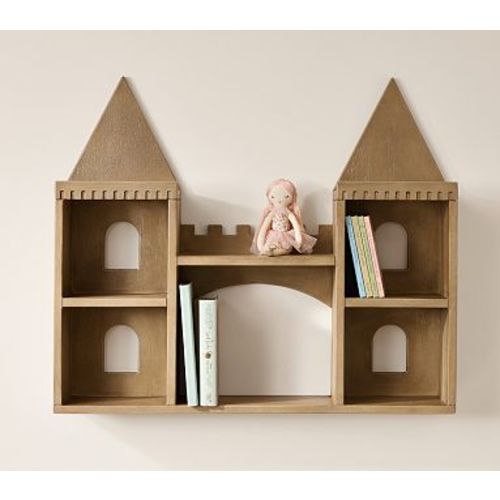 Castle Shaped Shelf, Warm Sand