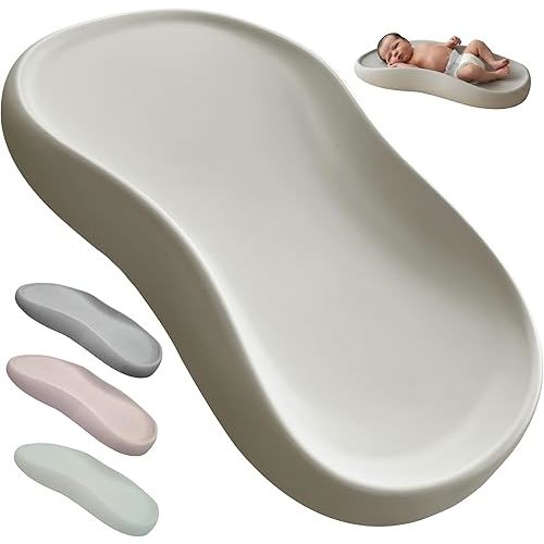 Deluxe Waterproof Baby Changing Pad with Safety Features, Easy-to-Clean Surface, and Multiple Color Options for a Stylish Nursery - Beige