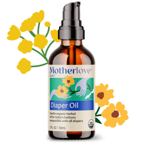 Organic Diaper Oil | Motherlove – Motherlove Herbal Company