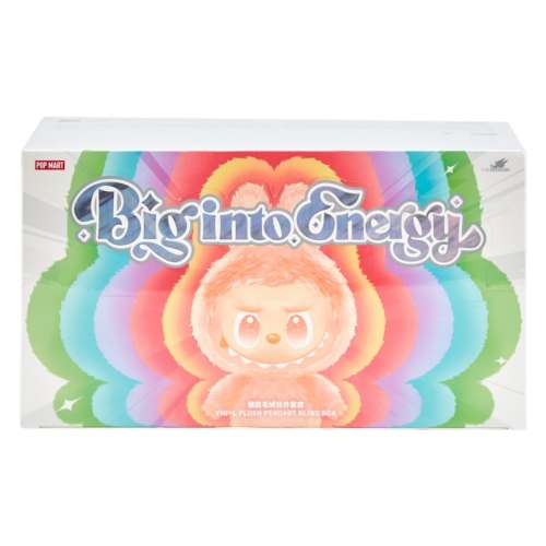 Pop Mart Labubu The Monsters Big into Energy Series Vinyl Plush Pendant Sealed Case (6 Blind Boxes)