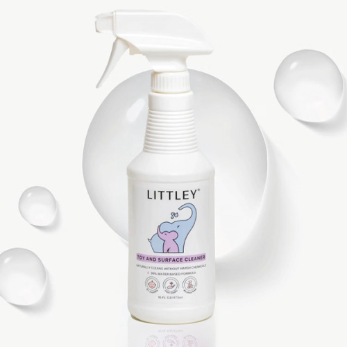 Amazon.com: Littley Toy & Surface Cleaner | Alcohol-Free HOCl Spray | 16 oz | Fragrance-free formula for baby toys, highchairs, strollers & car seats — gentle on infants with sensitive skin