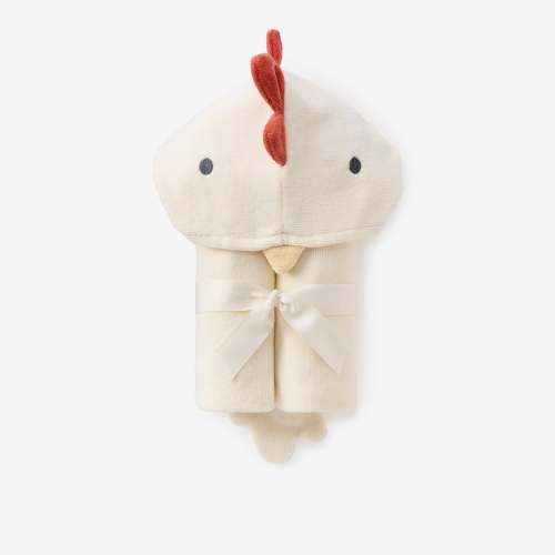 Chicken Hooded Baby Bath Wrap – Elegant Baby