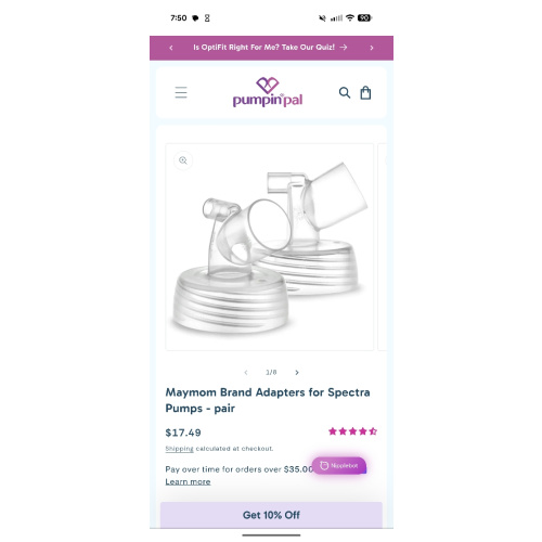 Adapters for Spectra Pumps – Pumpin Pal