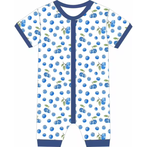 Blueberry Dreams Bamboo Shortie
