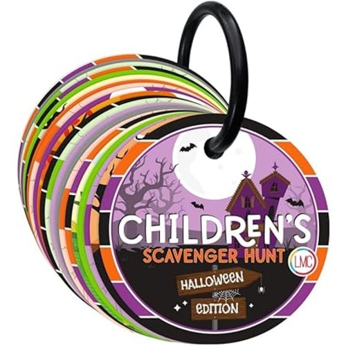 Children's Scavenger Hunt: Halloween Edition | Toddler Activities | Halloween Games for 2, 3 Year Old's & Up | Kids Scavenger Hunt Cards