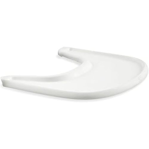 Stokke Tray, White - Designed Exclusively for Tripp Trapp Chair + Tripp Trapp Baby Set - Convenient to Use and Clean - Made with BPA-Free Plastic - Suitable for Toddlers 6-36 Months | Compatible with Tripp Trapp Baby Set, Dedicated Space for Snacks and Pl