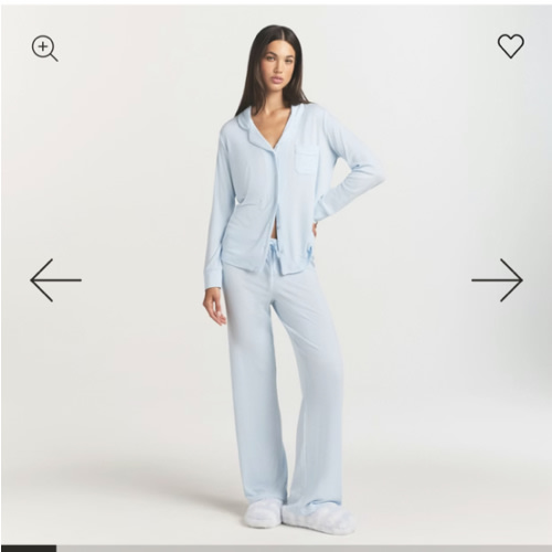 SOFT LOUNGE SLEEP SET | BABY BLUE | SKIMS