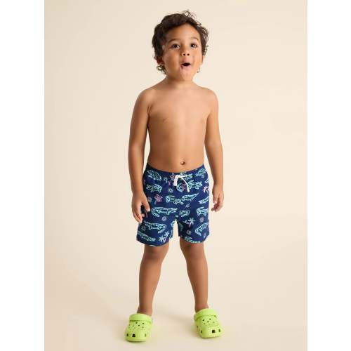 The Mini Neon Glades Swim Trunks