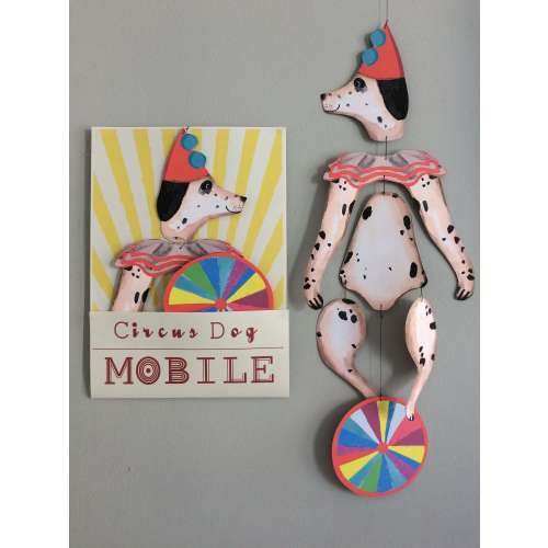 Circus Dog Nursery Mobile
