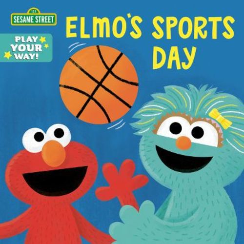 Elmo's Sports Day (Sesame Street) - (Play Your Way) by Cat Reynolds (Board Book)