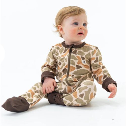 Baby Zip Up - Venado Camo – BURLEBO
