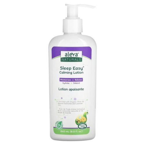 Aleva Naturals Sleep Easy Calming Lotion, 8 Fl Oz (240 Ml)